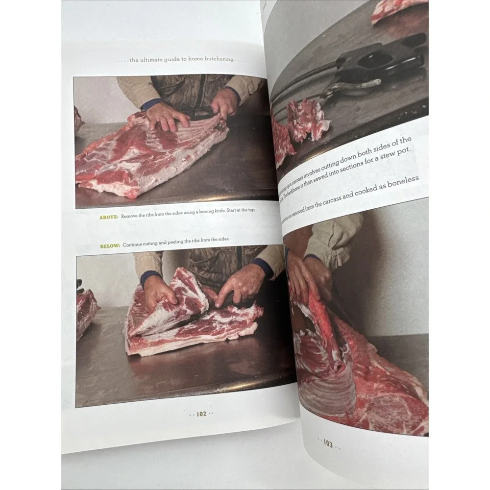 The Ultimate Guide to Home Butchering How To‎ Book By Monte Burch